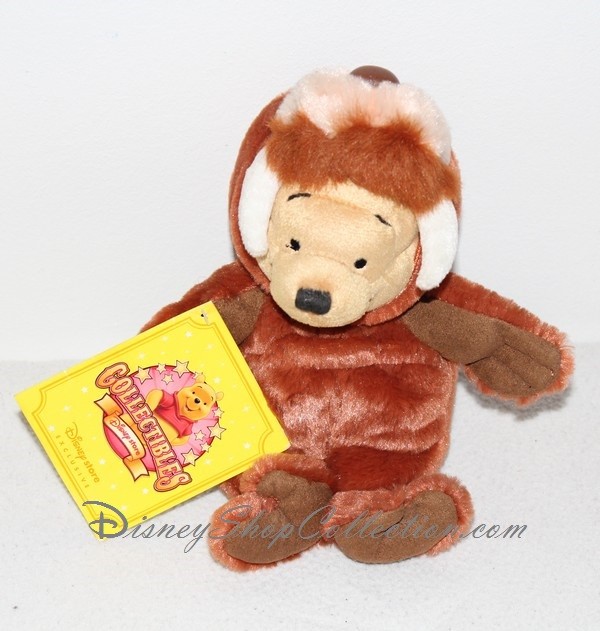 Peluche Winnie L Ourson DISNEY STORE Morse Marron 22 Cm DisneySho