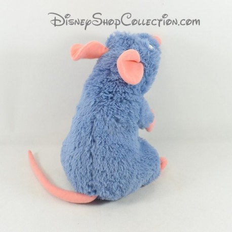 Peluche Rémy rat DISNEYLAND PARIS Ratatouille Disney bleu 30 cm D