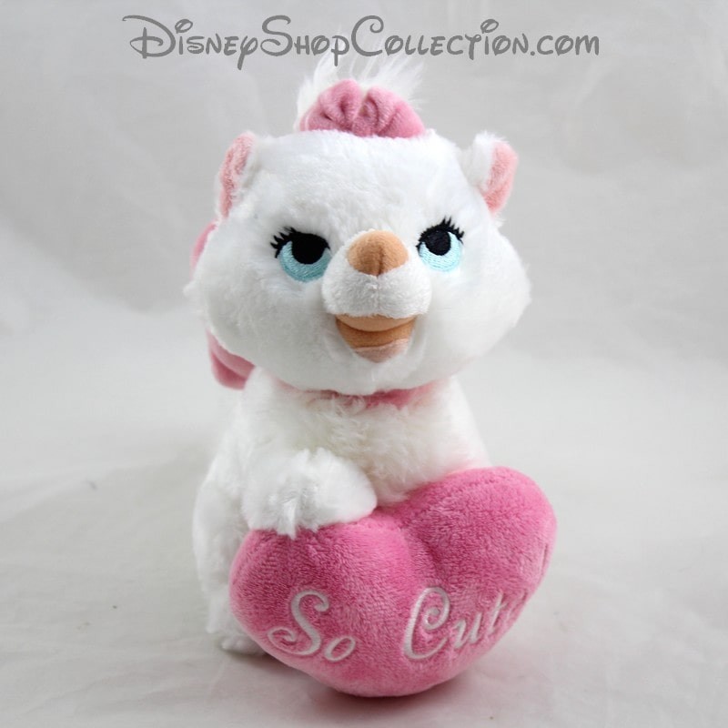 Peluche Chat Marie Disneyland Paris Les Aristochats So Cute Coeur D