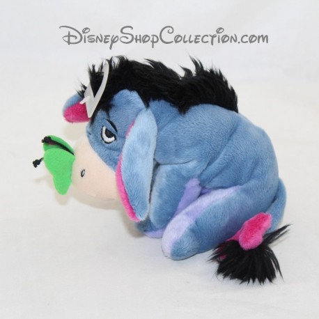 Burro Bourriquet De Felpa Nicotoy Mariposa Disney En La Nariz Azul Se