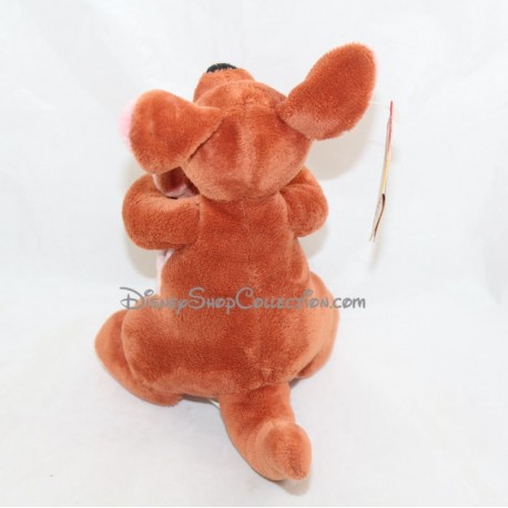 Peluche Maman Gourou Disney Store Petit Gourou Kangourou Marron