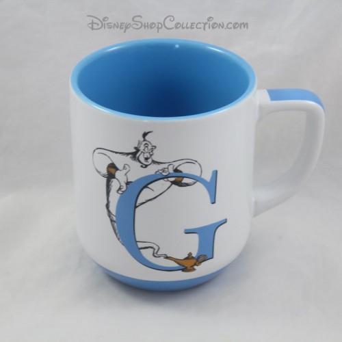 Tazza Genie DISNEYLAND PARIS Aladdin Lettera G Tazza In Ceramica Disney