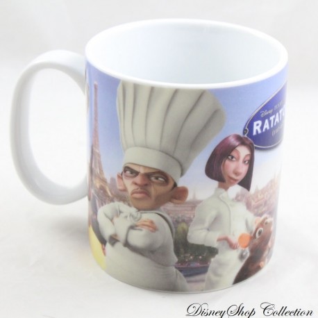 Mug Ratatouille DISNEYLAND PARIS Pixar Rémy Linguini Emile céramiqu