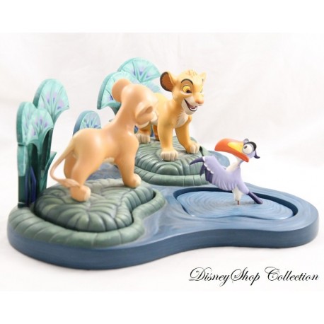 Figurine Wdcc Le Roi Lion Disney Sc Ne Simba Nala Et Zazu Classics