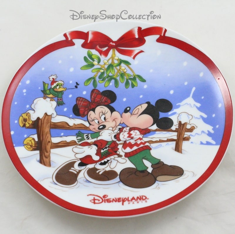 Assiette D Corative Suspendre Disneyland Paris Mickey Et Minnie N