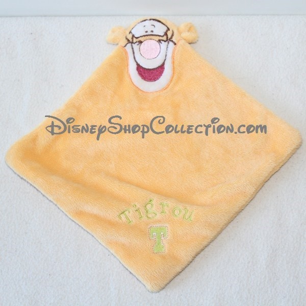 Doudou Plat Tigrou Cartoon Club Disney Orange Cm Disneyshopcol