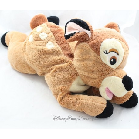 Plush Bambi Disney Nicotoy Lying Doe Brown Cm Disneyshop