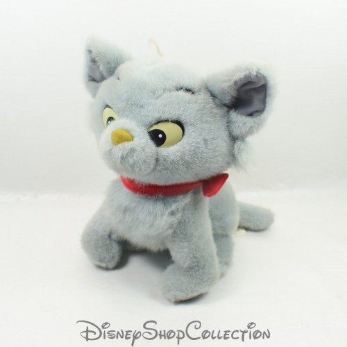 Peluche Chat Berlioz Disney Mattel Les Aristochats Vintage Gri