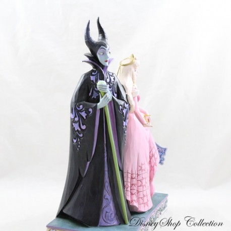 Figurine Jim Shore Maléfique et Aurore DISNEY TRADITIONS La Belle a