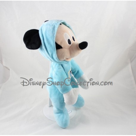 Peluche Mickey Nicotoy Disney Grenouill Re Pyjama Bleu Cm Disn