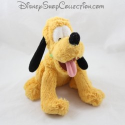 Peluche Pluto DISNEY STORE assis chien de Mickey 25 cm