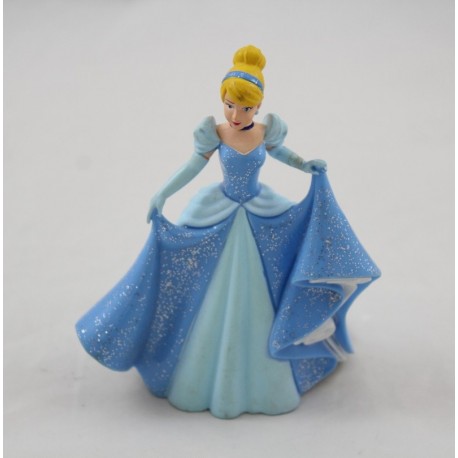 Prinzessin Cendrillon BULLYLAND Bully pvc Figur Disney 10 cm blau Kleid