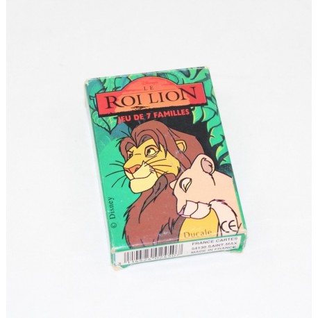 Jeu de 7 familles Le Roi lion DISNEY Ducale jeu de cartes