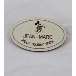 Badge Name Tag EURO DISNEY Jean-Marc Jolly Holiday Show Mary Poppins