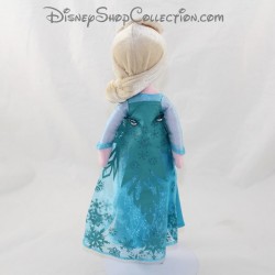 Plüsch Puppe Elsa DISNEY NICOTOY die blau gefrorene Schneekönigin 28 cm