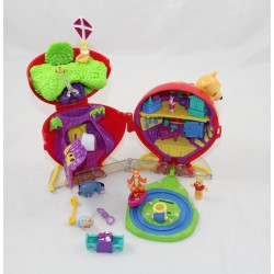 Polly Pocket Winnie the Red Balloon DISNEY Pooh 5 personajes