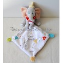 Doudou mouchoir Dumbo DISNEY NICOTOY étoiles éléphant Disney Kiabi 36 cm