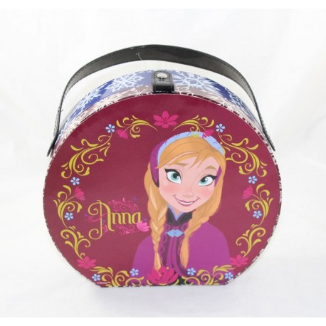 Caso rotondo La regina della neve DISNEY Snow Queen blu cartone bordo 24 cm