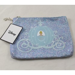 Cinderella DISNEY PRIMARK sequined pouch blue makeup kit