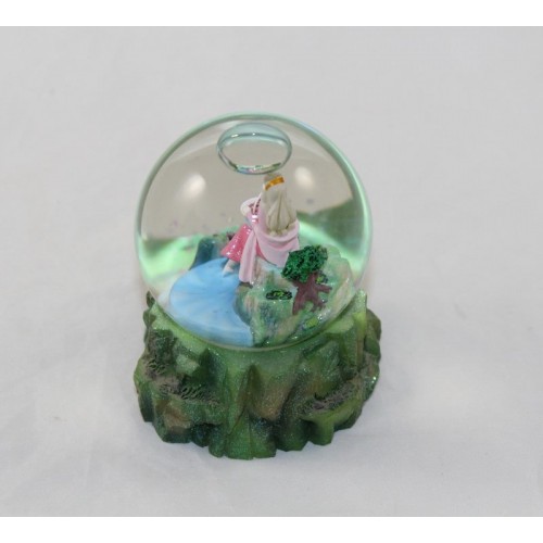 Snow globe The Sleeping Beauty DISNEY Aurora animals ball to n...