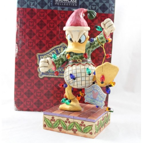 jim shore donald duck with christmas lights