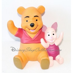 Alcancía Winnie the Pooh Disney Winnie y cerdito plástico 16 cm