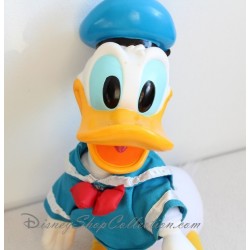 Peluche vintage Donald DISNEY Tête en plastique mains pattes ancien 35 cm