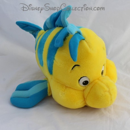 Plush DISNEY STORE Little Mermaid flounder fish