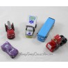 Lot de 5 voitures en plastique Dr Damage, Holley Shiftwell, Rouge, Mack et Bus DISNEY PIXAR Cars 10 cm