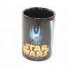 Mug Maître Yoda STAR WARS Jedi LucasFilm tasse noire en céramique Disney 12 cm