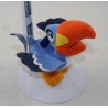 Peluche oiseau Zazu DISNEY Le roi lion vintage bleu 15 cm