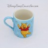 DISNEY STORE taza de café espresso Winnie el oso azul escamas 6 cm