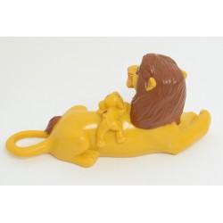 Figurine Mufasa et Simba DISNEY Le roi lion pvc 10 cm