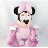 Peluche Minnie DISNEYPARKS couverture babies rose papillon bébé 38 cm