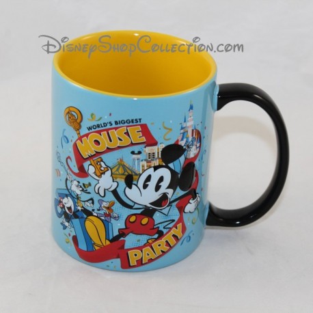 Becher geprägt Mickey DISNEYLAND PARIS Mickey Mouse Party 3D Disney 11 cm