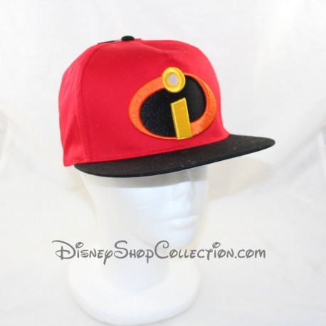 Casquette super héros DISNEYLAND PARIS Les Indestructibles rouge noir taille adulte Disney