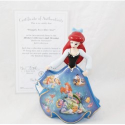 Figurine porcelaine Ariel DISNEY Bradford Editions Bell édition limitée La petite siréne