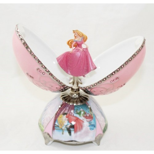 Porcelain figure musical egg Aurora DISNEY Ardleigh Elliott Gra