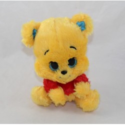 Peluche Winnie l'ourson DISNEY NICOTOY Glitzies gros yeux bleus 15 cm