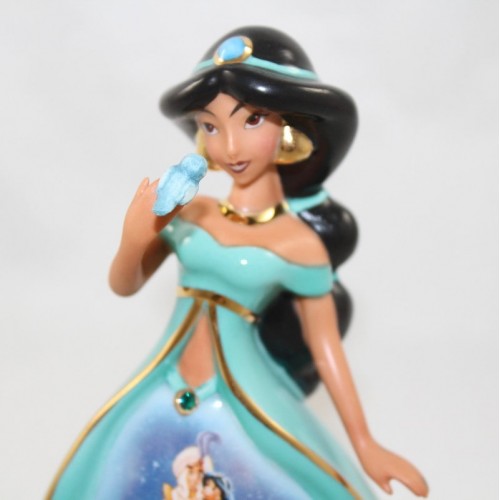 Figurine Porcelaine Jasmine Disney Bradford Editions Bell Aladdin C