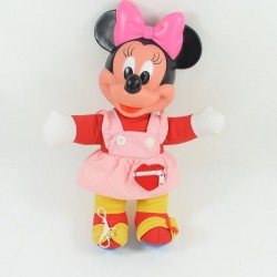 Vestido de muñeca Minnie DISNEY MATTEL vintage rojo rosa 38 cm