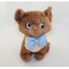 Peluche gato Toulouse DISNEY Les Aristochats Disney gato marrón vintage 20 cm