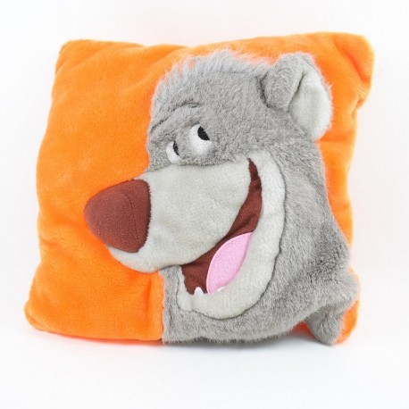 Baloo DISNEY 4-Bär Kissen Das Buch aus dem orangefarbenen Dschungel 34 cm