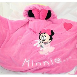 Poncho bébé Minnie DISNEYLAND PARIS rose lapin mateau cape capuche