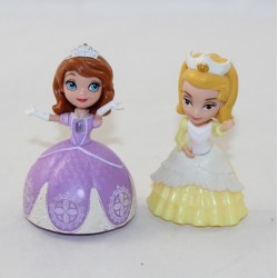 Lot of 2 figurines Princess Sofia DISNEY Sofia and her sister Amber