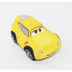 Peluche voiture Cruz Ramirez DISNEY Cars voiture jaune 15 cm