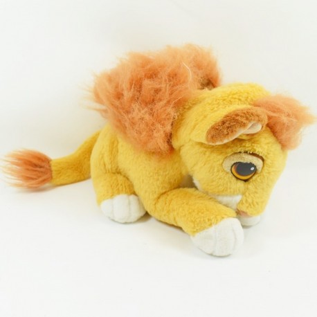 Peluche lion Simba DISNEY MATTEL Authentic Le Roi Lion vintage 1983