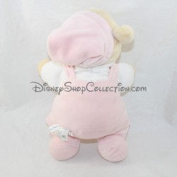 Plüsch Winnie Bären DISNEY STORE La Pyjama rosa Hase Mütze weiß 26 cm