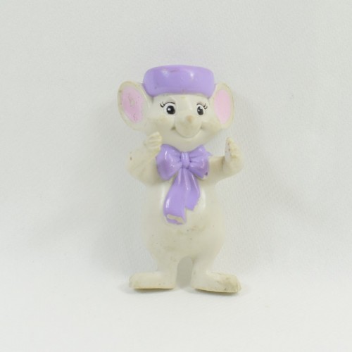 Figurine souris Bianca DISNEY Bernard et Bianca souple 8 cm - Disne...