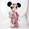 PlüschTier Minnie DISNEYLAND PARIS Pyjama Rosa Bären 45 cm